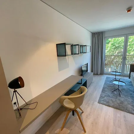 דירה Studio Frankfurt - Serviced Apartments *